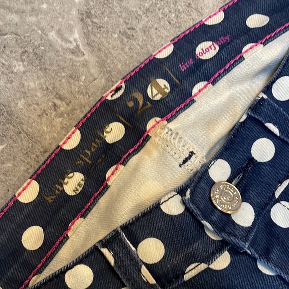 ❤️ Kate Spade Broome Street Skinny Polka Dot jeans - Picture 7 of 16